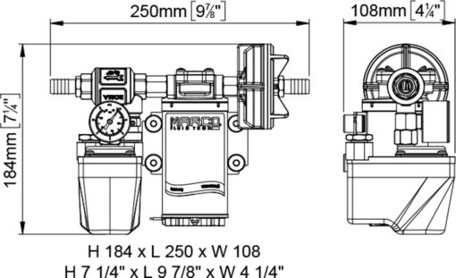 Marco DP3 kit pump drawing