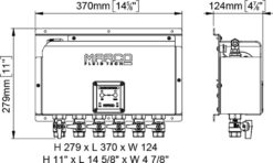 Marco OCS6/E Elektronisches Ölwechselsystem - 6 BSP Ventile 3