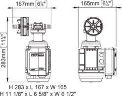 Marco UP3/AC 220 V 50 Hz Zahnradpumpe 10 l/min 7