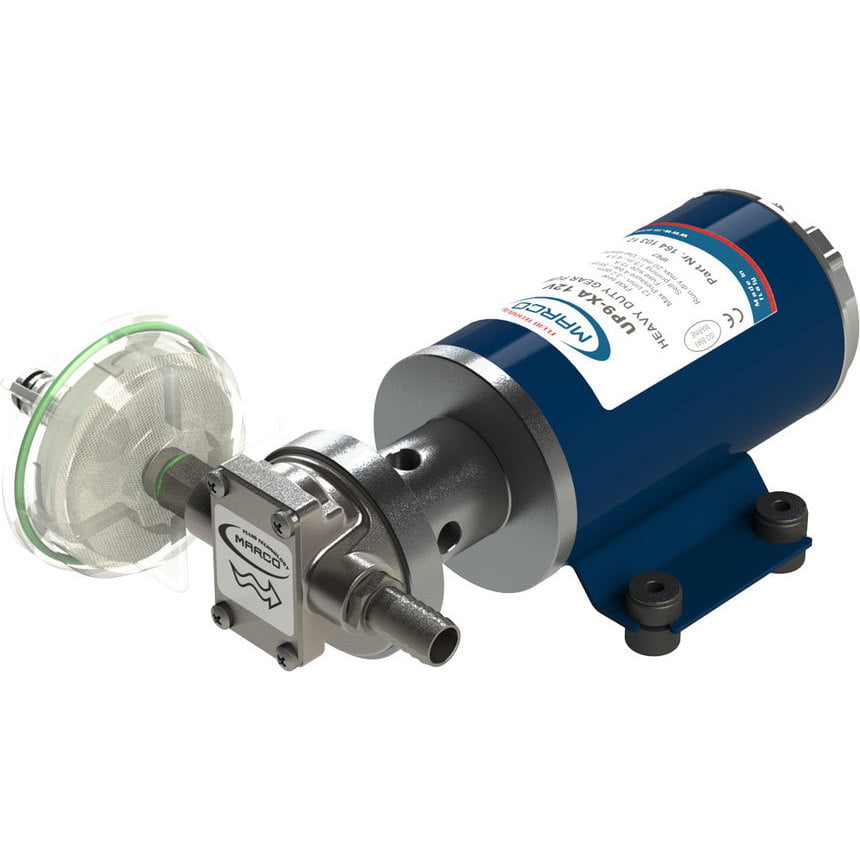 Marco UP9-XA Pumpe für Unkrautvernichtungsmittel 12 l/min - AISI 316 L -  EPDM Dichtungen (24 Volt)